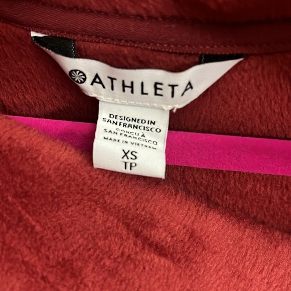 ATHLETA Cozy Karma Asym Sweatshirt Dress - Picture 10 of 11